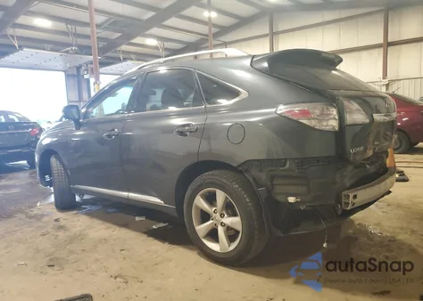 2010 Lexus Rx 350 из США, поврежденный, VIN 2T2BK1BA5AC024909